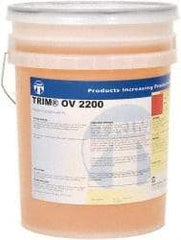 Master Fluid Solutions - Trim OV 2200, 5 Gal Pail Cutting & Grinding Fluid - Straight Oil, For Thread Rolling - A1 Tooling