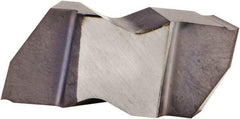 Kennametal - 2012NP K Grade KCU25, 3.68mm Cutting Width Carbide Grooving Insert - 2.79mm Max Depth of Cut, Right Hand, 0.34mm Corner Radius, AlTiN Finish - A1 Tooling