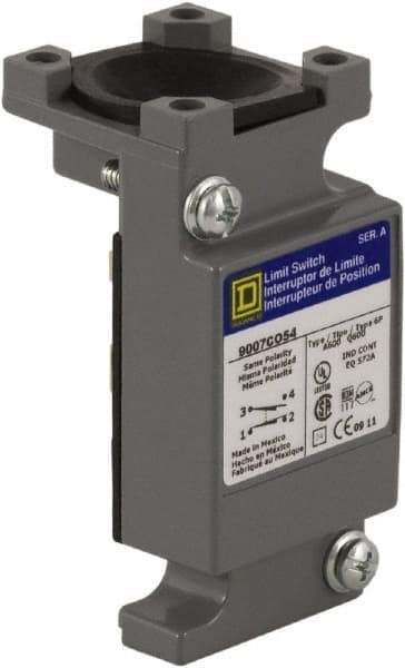 Square D - 4.2 Inch Long, Zinc Body, Limit Switch Plug In Unit - For Use with 9007, 9007C - A1 Tooling