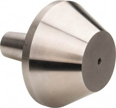 Riten - 5MT Taper, 1-1/2 to 2-3/4" Point Diam, Hardened Tool Steel Lathe Bull Nose Point - 1-5/8" OAL - A1 Tooling