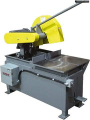 Kalamazoo - 20" Blade Diam, 1" Arbor Hole, Straight Chop & Cutoff Saw - 2,500 RPM, 15 hp, 220/440 Volts, 3 Phase - A1 Tooling