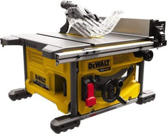 DeWALT - 8-1/4" Blade Diam, Table Saw - 5,800 RPM, 19-1/16" Table Depth x 19-1/16" Table Width, 60 Volts, 5/8" Arbor - A1 Tooling