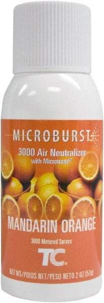 Rubbermaid - 2 oz Air Freshener Dispenser Aerosol Refill - Mandarin Orange, Compatible with Lumecel & Microburst 3000 Dispensers - A1 Tooling