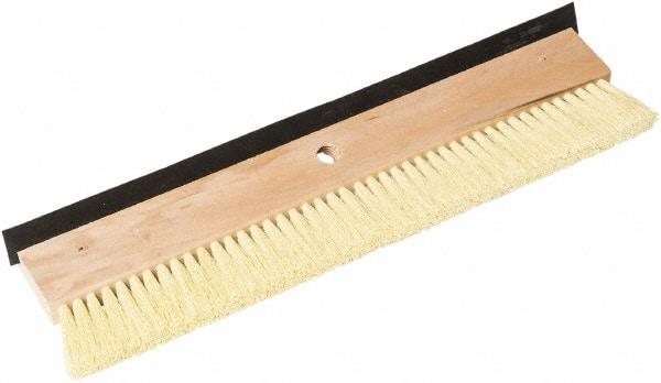 SEYMOUR-MIDWEST - Polypropylene Surface Preparation Coating Brush - 5" Wide, Wood Block, Tapered or Threaded Handle - A1 Tooling