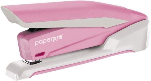 PaperPro - 20 Sheet Long Reach Stapler - Pink & White - A1 Tooling