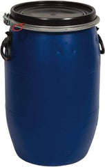 SEYMOUR-MIDWEST - 15 Gal, Polypropylene Round Blue Bucket/Pail - Handle & Lid Included - A1 Tooling