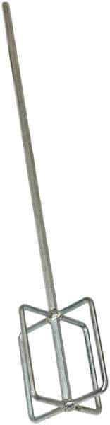 SEYMOUR-MIDWEST - Metal High Viscosity Mixing Paddle - 26" Long x 5" Wide, Compatible with 5 Gal Containers - A1 Tooling