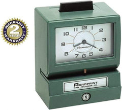 Acroprint Time Recorder - Time Clocks & Time Recorders Punch Style: Manual Power Source: AC Adapter - A1 Tooling