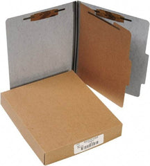 ACCO - 11 x 8 1/2", Letter Size, Gray, File Folders with Top Tab - Right of Center Tab Cut Location - A1 Tooling