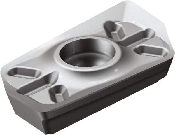 Sandvik Coromant - R790160450 NL Grade H13A Carbide Milling Insert - Uncoated, 4mm Thick, 0.433" Inscribed Circle, 5mm Corner Radius - A1 Tooling