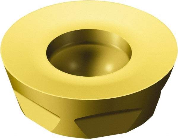 Sandvik Coromant - R3001648 MM Grade 2040 Carbide Milling Insert - TiCN/Al2O3/TiN Finish, 4.8mm Thick, 16mm Inscribed Circle, 8mm Corner Radius - A1 Tooling