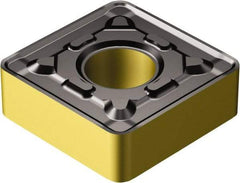 Sandvik Coromant - SNMG543 PR Grade 4325 Carbide Turning Insert - TiCN/AI2O3/TiN Finish, 90° Square, 5/8" Inscr Circle, 1/4" Thick, 3/64" Corner Radius - A1 Tooling