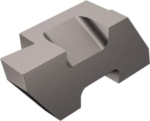 Sandvik Coromant - 3156TLG Grade H13A, 5/32" Cutting Width Carbide Grooving Insert - 0.15" Max Depth of Cut, Right Hand, 0.19mm Corner Radius, Uncoated - A1 Tooling