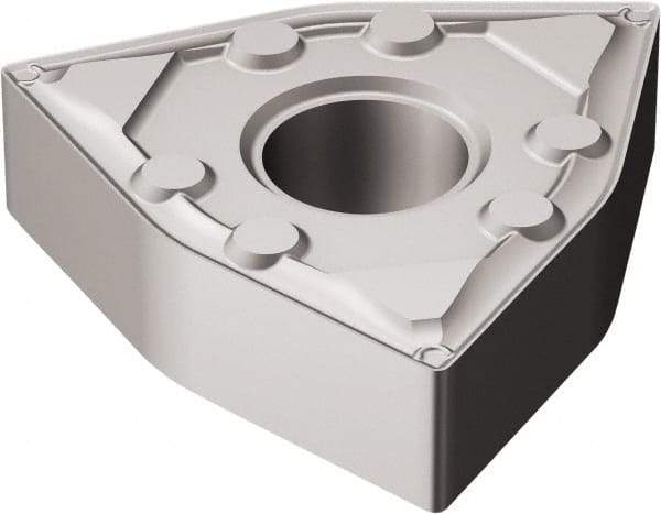 Sandvik Coromant - WNMG331 WF Grade 5015 Cermet Turning Insert - Uncoated, 80° Trigon, 1/4" Inscr Circle, 3/16" Thick, 1/64" Corner Radius - A1 Tooling