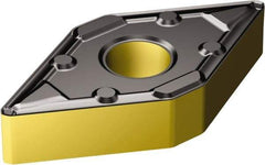 Sandvik Coromant - DNMX443 WF Grade 3210 Carbide Turning Insert - TiCN/AI2O3/TiN Finish, 55° Diamond, 1/2" Inscr Circle, 1/4" Thick, 3/64" Corner Radius - A1 Tooling