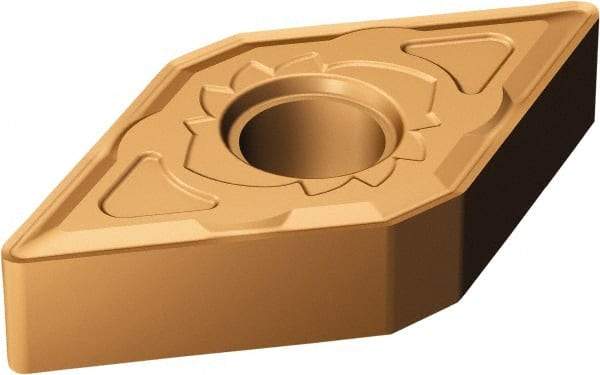 Sandvik Coromant - DNMG433 SM Grade 1125 Carbide Turning Insert - TiAlN/AlCr2O3 Finish, 55° Diamond, 1/2" Inscr Circle, 3/16" Thick, 3/64" Corner Radius - A1 Tooling