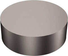 Sandvik Coromant - RNGN45 Grade 6060 Carbide Turning Insert - Uncoated, Round, 1/2" Inscr Circle, 5/16" Thick, 6.35mm Corner Radius - A1 Tooling