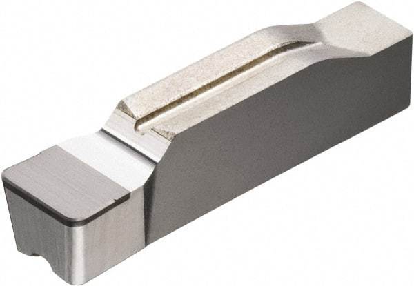 Sandvik Coromant - GN123 S Grade 7015, 3mm Cutting Width CBN Grooving Insert - Neutral, 0.4mm Corner Radius, Uncoated - A1 Tooling