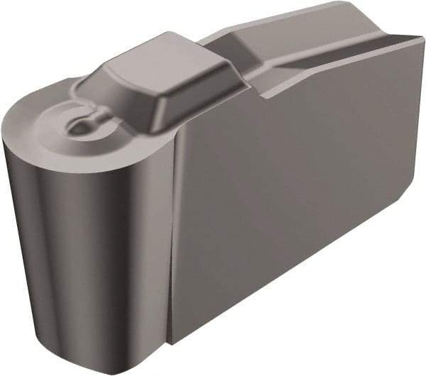 Sandvik Coromant - 40N151.2-4P Grade H13A, Carbide Grooving Insert - 1.7mm Max Depth of Cut, Neutral, 2mm Corner Radius, Uncoated - A1 Tooling