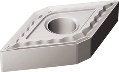 Sandvik Coromant - DNMG432 QM Grade 5015 Cermet Turning Insert - Uncoated, 55° Diamond, 1/2" Inscr Circle, 3/16" Thick, 1/32" Corner Radius - A1 Tooling