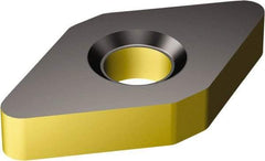 Sandvik Coromant - DNMA432 KR Grade 3225 Carbide Turning Insert - TiCN/AI2O3/TiN Finish, 55° Diamond, 1/2" Inscr Circle, 3/16" Thick, 1/32" Corner Radius - A1 Tooling