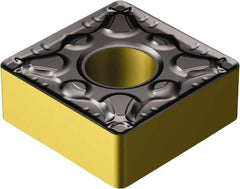 Sandvik Coromant - SNMG434 PM Grade 4335 Carbide Turning Insert - TiCN/AI2O3/TiN Finish, 90° Square, 1/2" Inscr Circle, 3/16" Thick, 1/16" Corner Radius - A1 Tooling