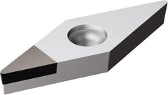 Sandvik Coromant - VCMW331 FP Grade CD10 Carbide Turning Insert - Uncoated, 35° Diamond, 3/8" Inscr Circle, 3/16" Thick, 1/64" Corner Radius - A1 Tooling