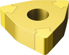 Sandvik Coromant - WNGA433 Grade 7015 CBN Turning Insert - TiN Finish, 80° Trigon, 1/2" Inscr Circle, 3/16" Thick, 3/64" Corner Radius - A1 Tooling