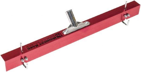 SEYMOUR-MIDWEST - Sled Style Gauge Rake - 24" Wide, Aluminum Head - A1 Tooling