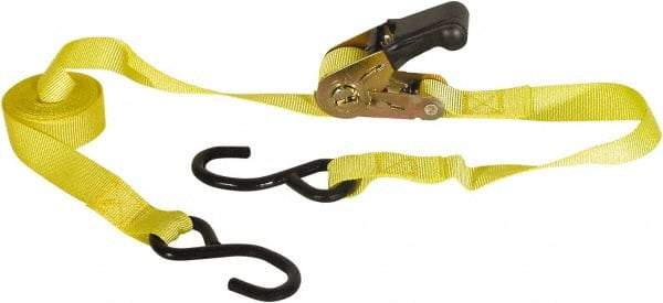 Buyers Products - 12' Long x 1" Wide, 1,800 Lb Basket Capacity, Nylon Web Sling - Yellow - A1 Tooling