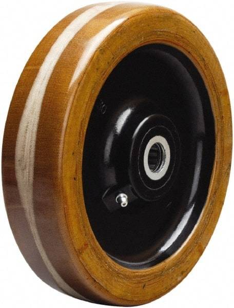 Hamilton - 8 Inch Diameter x 2 Inch Wide, Phenolic Caster Wheel - 1,750 Lb. Capacity, 2-3/16 Inch Hub Length, 1-3/16 Inch Axle Diameter, Plain Bore Bearing - A1 Tooling