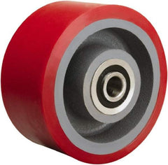 Hamilton - 6 Inch Diameter x 3 Inch Wide, Polyurethane on Cast Iron Caster Wheel - 2,600 Lb. Capacity, 3-1/4 Inch Hub Length, 1 Inch Axle Diameter, Tapered Roller Bearing - A1 Tooling