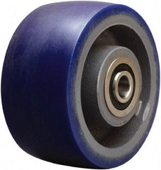 Hamilton - 6 Inch Diameter x 3 Inch Wide, Polyurethane on Cast Iron Caster Wheel - 2,450 Lb. Capacity, 3-1/2 Inch Hub Length, 3/4 Inch Axle Diameter, Tapered Roller Bearing - A1 Tooling