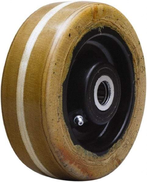 Hamilton - 6 Inch Diameter x 2 Inch Wide, Phenolic Caster Wheel - 1,500 Lb. Capacity, 2-3/16 Inch Hub Length, 3/4 Inch Axle Diameter, Straight Roller Bearing - A1 Tooling