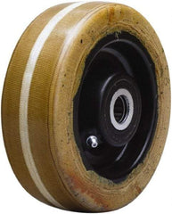 Hamilton - 6 Inch Diameter x 2 Inch Wide, Phenolic Caster Wheel - 1,500 Lb. Capacity, 2-3/16 Inch Hub Length, 1-3/16 Inch Axle Diameter, Plain Bore Bearing - A1 Tooling