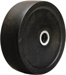 Hamilton - 6 Inch Diameter x 2 Inch Wide, Hard Rubber Caster Wheel - 650 Lb. Capacity, 2-1/4 Inch Hub Length, 3/4 Inch Axle Diameter, Straight Roller Bearing - A1 Tooling