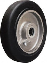 Hamilton - 6 Inch Diameter x 1-1/2 Inch Wide, Rubber on Aluminum Caster Wheel - 280 Lb. Capacity, 1-3/4 Inch Hub Length, 5/8 Inch Axle Diameter, Straight Roller Bearing - A1 Tooling