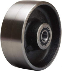 Hamilton - 5 Inch Diameter x 2 Inch Wide, Forged Steel Caster Wheel - 2,000 Lb. Capacity, 2-1/4 Inch Hub Length, 1/2 Inch Axle Diameter, Precision Ball Bearing - A1 Tooling