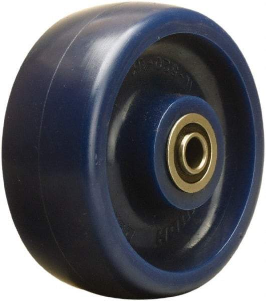 Hamilton - 5 Inch Diameter x 2 Inch Wide, Polyurethane Caster Wheel - 900 Lb. Capacity, 2-7/16 Inch Hub Length, 1/2 Inch Axle Diameter, Sealed Precision Ball Bearing - A1 Tooling