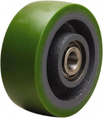 Hamilton - 5 Inch Diameter x 2 Inch Wide, Polyurethane on Cast Iron Caster Wheel - 1,050 Lb. Capacity, 2-1/4 Inch Hub Length, 3/4 Inch Axle Diameter, Tapered Roller Bearing - A1 Tooling