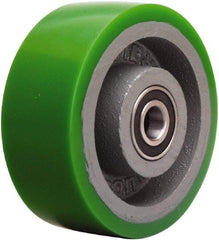 Hamilton - 5 Inch Diameter x 2 Inch Wide, Polyurethane on Cast Iron Caster Wheel - 1,050 Lb. Capacity, 2-1/2 Inch Hub Length, 1/2 Inch Axle Diameter, Sealed Precision Ball Bearing - A1 Tooling