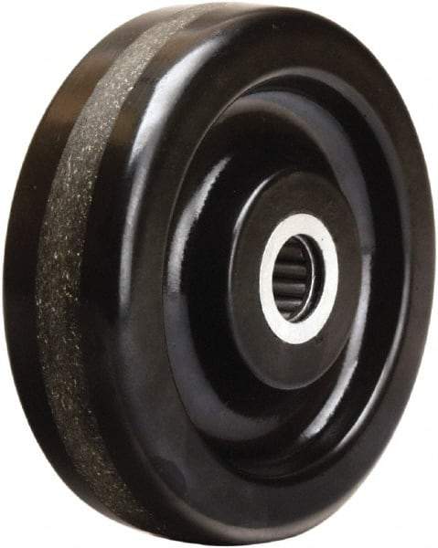 Hamilton - 5 Inch Diameter x 1-1/2 Inch Wide, Phenolic Caster Wheel - 600 Lb. Capacity, 1-5/8 Inch Hub Length, 1/2 Inch Axle Diameter, Straight Roller Bearing - A1 Tooling