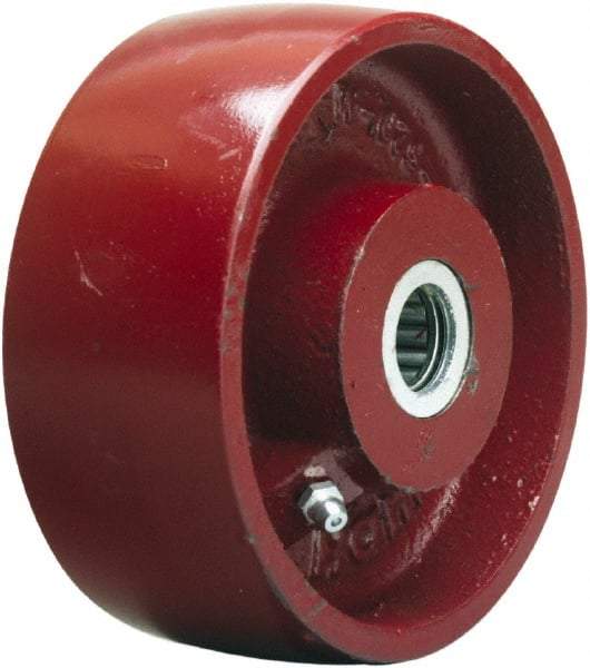 Hamilton - 5 Inch Diameter x 2 Inch Wide, Cast Iron Caster Wheel - 1,300 Lb. Capacity, 2-1/4 Inch Hub Length, 3/4 Inch Axle Diameter, Tapered Roller Bearing - A1 Tooling