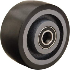 Hamilton - 4 Inch Diameter x 2 Inch Wide, Polyurethane on Cast Iron Caster Wheel - 975 Lb. Capacity, 2-1/4 Inch Hub Length, 1/2 Inch Axle Diameter, Sealed Precision Ball Bearing - A1 Tooling