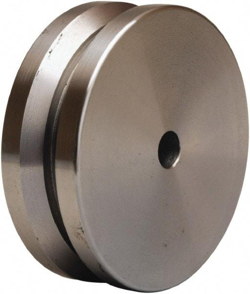 Hamilton - 4 Inch Diameter x 1-3/8 Inch Wide, Stainless Steel Caster Wheel - 550 Lb. Capacity, 1-3/8 Inch Hub Length, 1/2 Inch Axle Diameter, Plain Bore Bearing - A1 Tooling