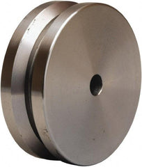 Hamilton - 4 Inch Diameter x 1-3/8 Inch Wide, Stainless Steel Caster Wheel - 550 Lb. Capacity, 1-3/8 Inch Hub Length, 1/2 Inch Axle Diameter, Plain Bore Bearing - A1 Tooling