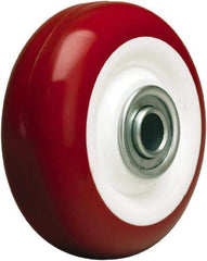 Hamilton - 3-1/2 Inch Diameter x 1-3/8 Inch Wide, Polyurethane on Polypropylene Caster Wheel - 350 Lb. Capacity, 1-5/8 Inch Hub Length, 1/2 Inch Axle Diameter, Ball Bearing - A1 Tooling