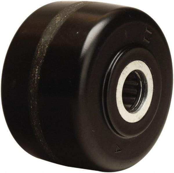 Hamilton - 3-1/4 Inch Diameter x 2 Inch Wide, Phenolic Caster Wheel - 700 Lb. Capacity, 2-3/16 Inch Hub Length, 1/2 Inch Axle Diameter, Straight Roller Bearing - A1 Tooling