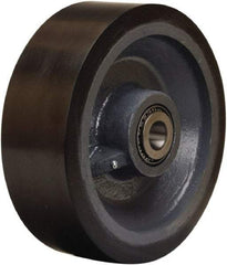 Hamilton - 12 Inch Diameter x 4 Inch Wide, Polyurethane on Forged Steel Caster Wheel - 7,800 Lb. Capacity, 4-1/4 Inch Hub Length, 1-1/2 Inch Axle Diameter, Straight Roller Bearing - A1 Tooling