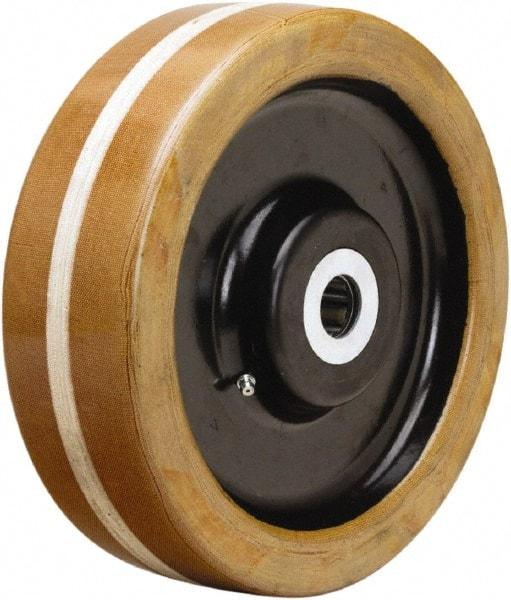 Hamilton - 10 Inch Diameter x 3 Inch Wide, Phenolic Caster Wheel - 3,600 Lb. Capacity, 3-1/4 Inch Hub Length, 1 Inch Axle Diameter, Tapered Roller Bearing - A1 Tooling